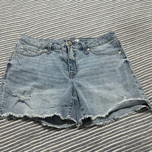 Seven7 Light Blue Jean Shorts